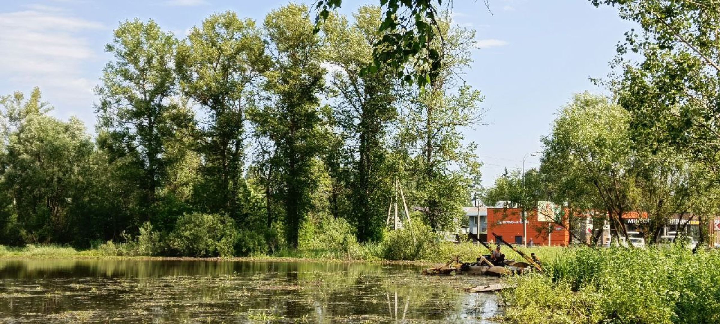 Дмитров, Пруд в Деденево, Минблаго,