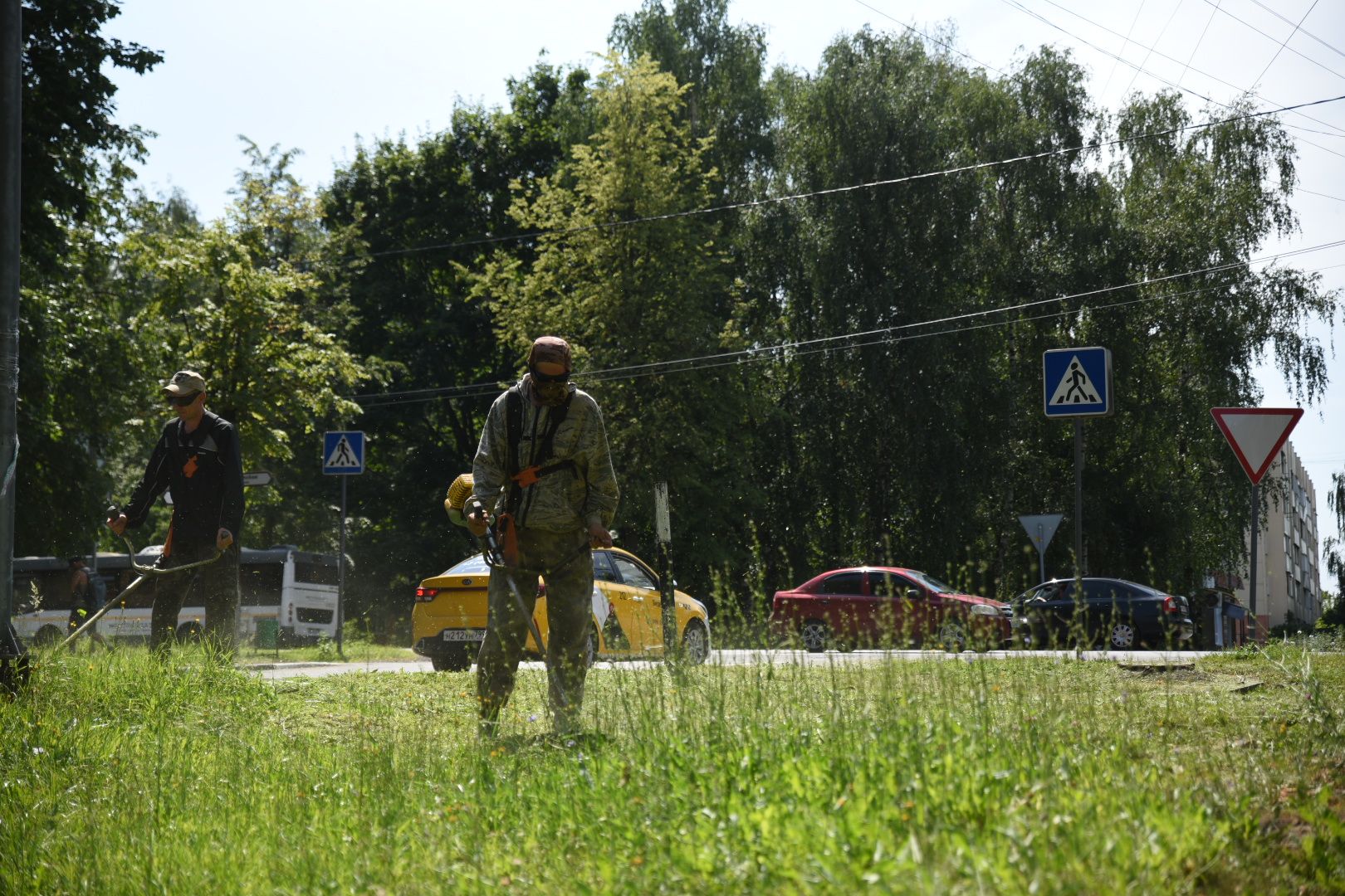 Бронницы, Благоустройство, Покос травы, МБУ Благоустройство,