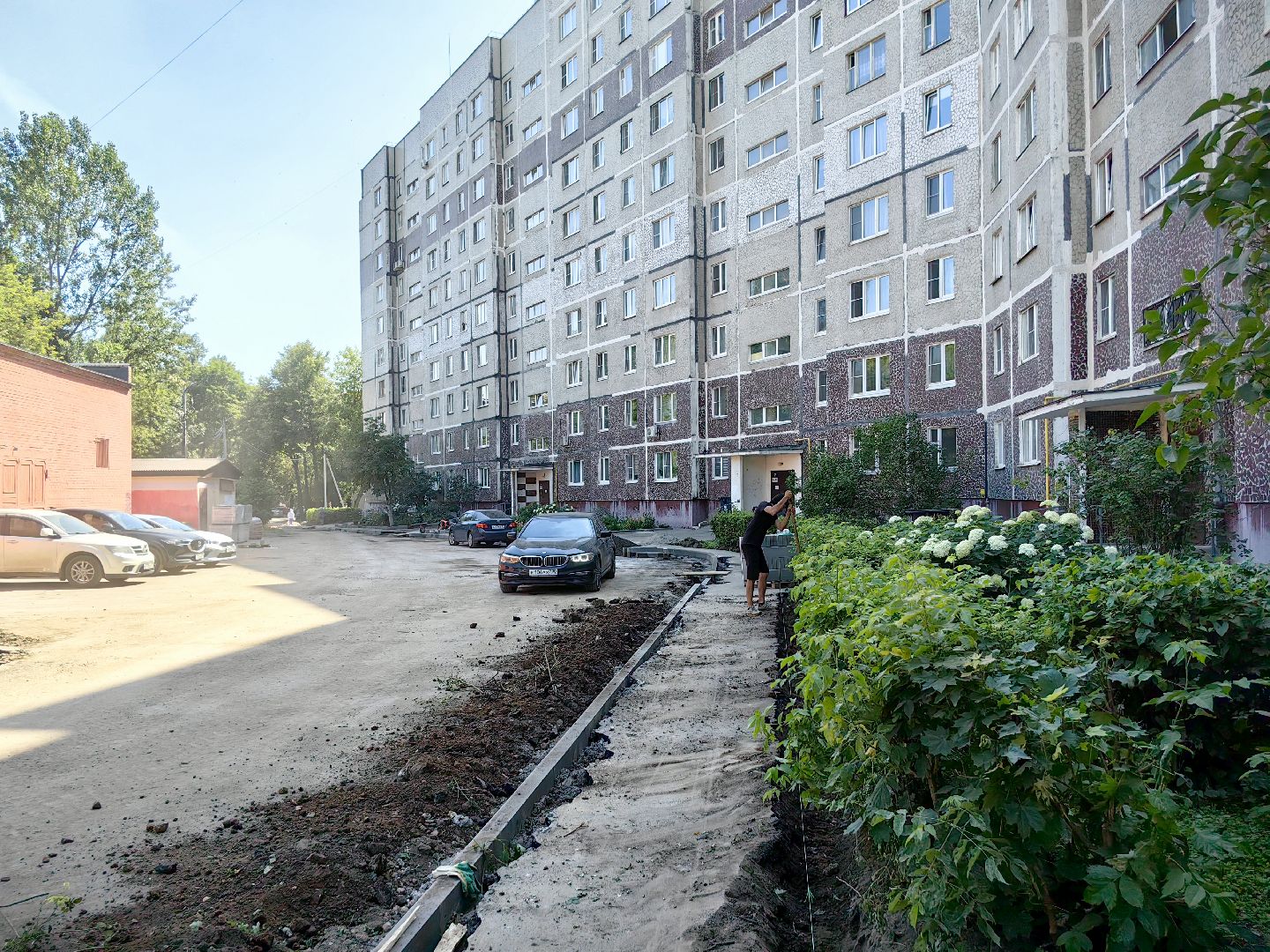 ремонт дорог, благоустройство, детская площадка, тротуар, щёлково,