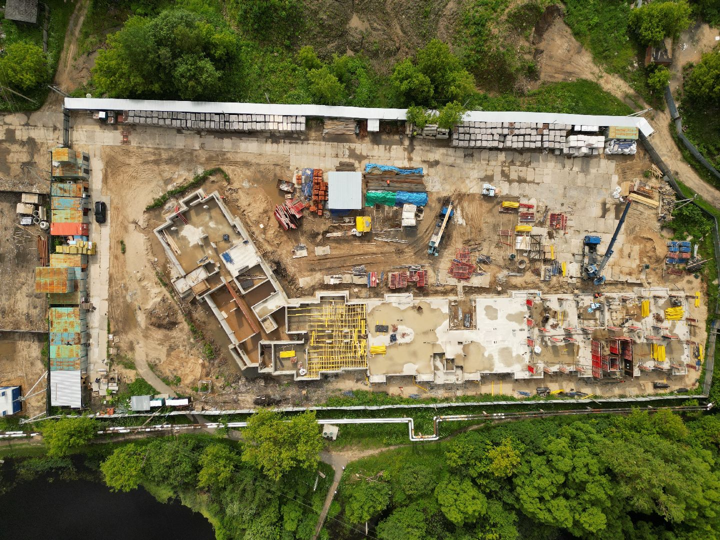 видео с коптера, талдом, вербилки, расселение аварийного жилья,