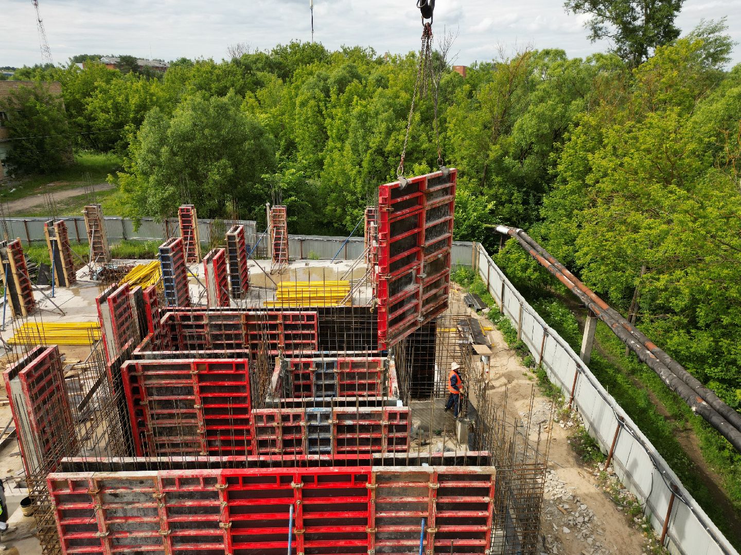видео с коптера, талдом, вербилки, расселение аварийного жилья,