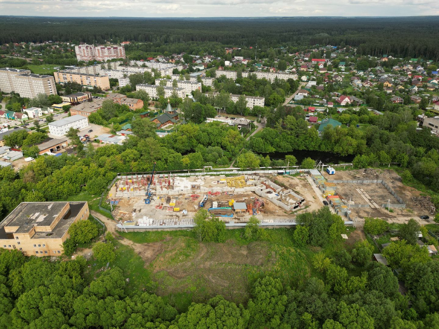 видео с коптера, талдом, вербилки, расселение аварийного жилья,