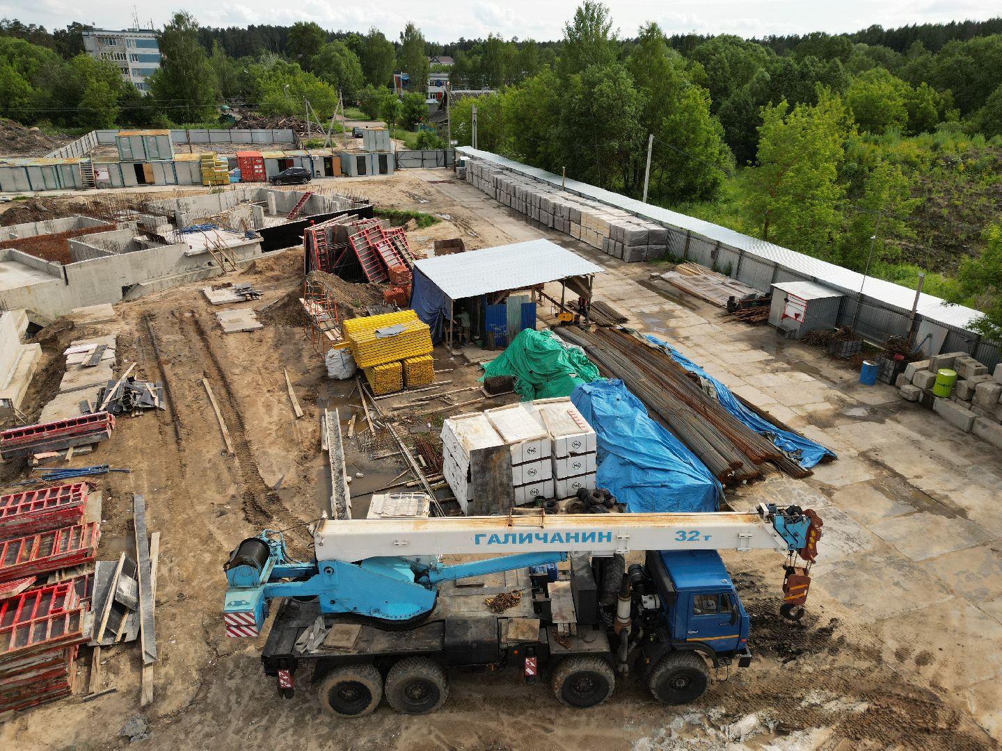 видео с коптера, талдом, вербилки, расселение аварийного жилья,