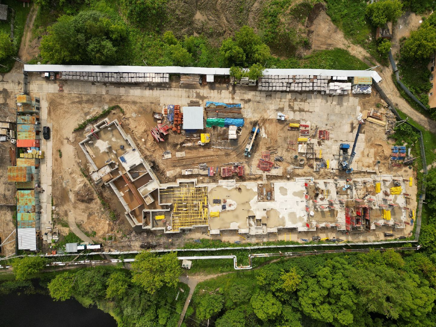 видео с коптера, талдом, вербилки, расселение аварийного жилья,