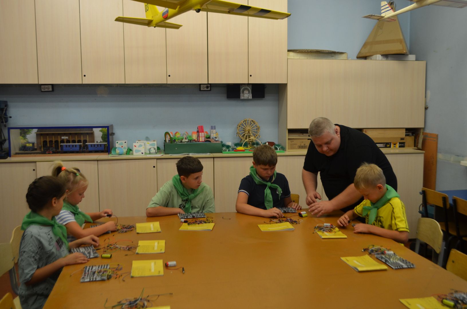 Люберцы, летний лагерь, робототехника,