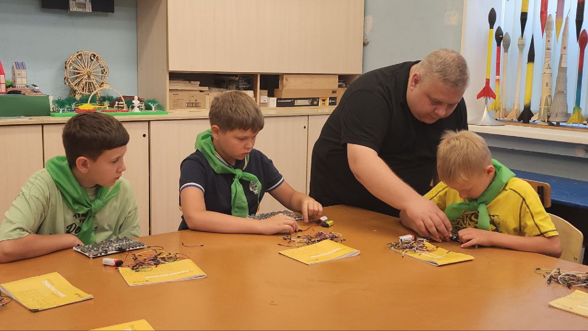 Люберцы, летний лагерь, робототехника,