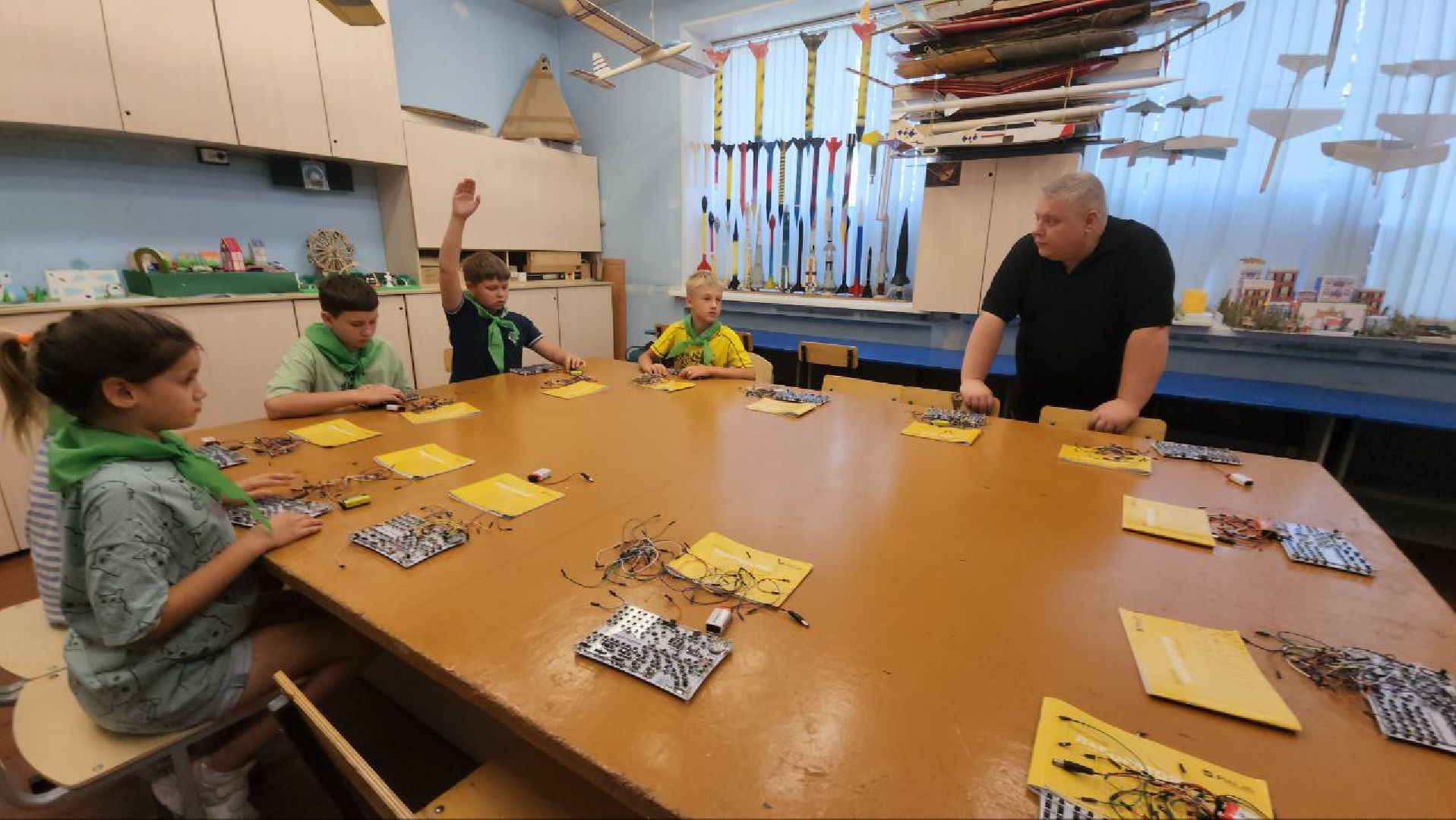 Люберцы, летний лагерь, робототехника,