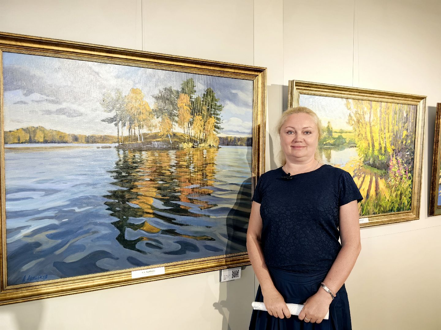 Выставка, музей, живопись, пейзаж, художник, культура, щёлково,