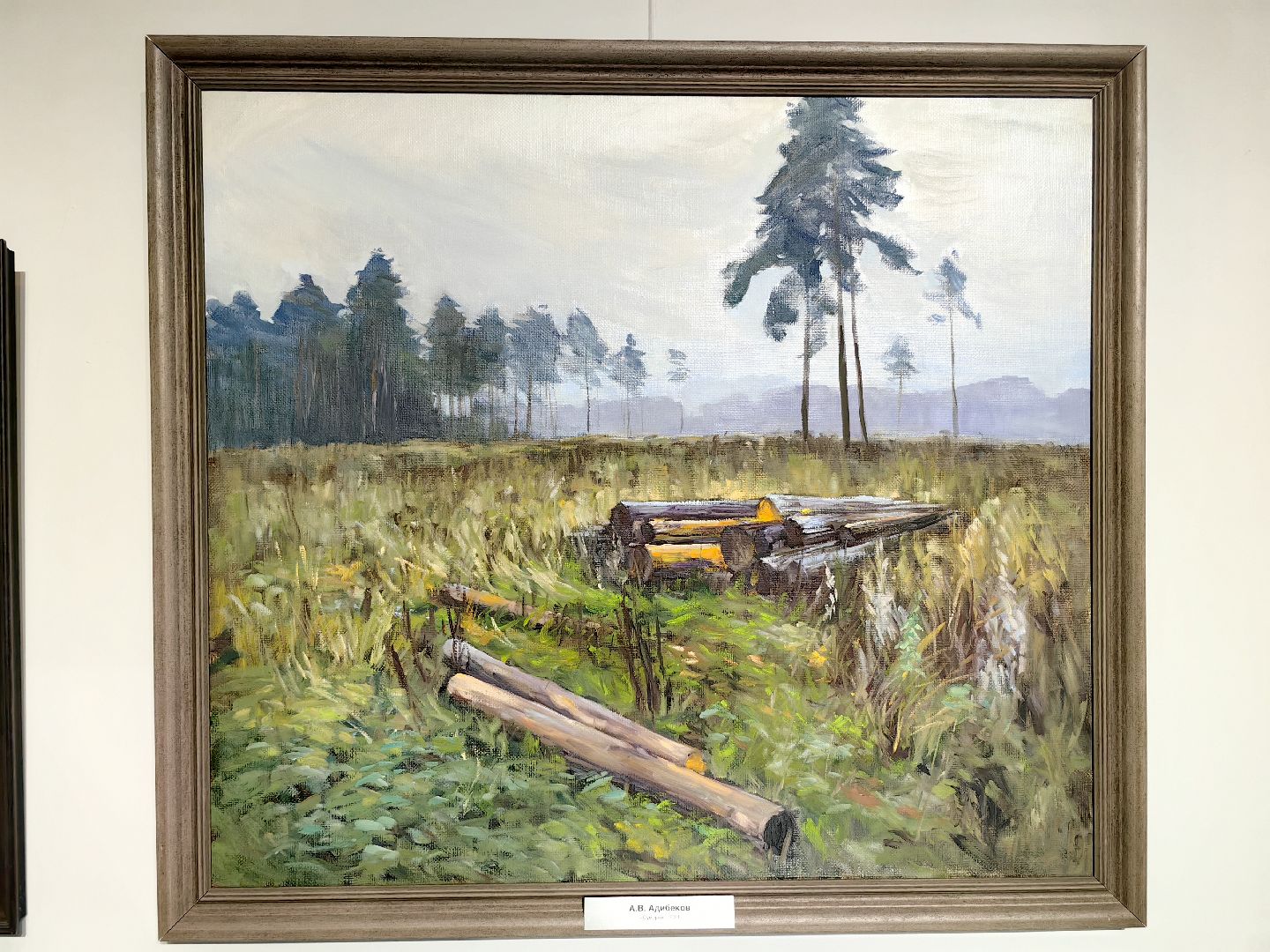 Выставка, музей, живопись, пейзаж, художник, культура, щёлково,