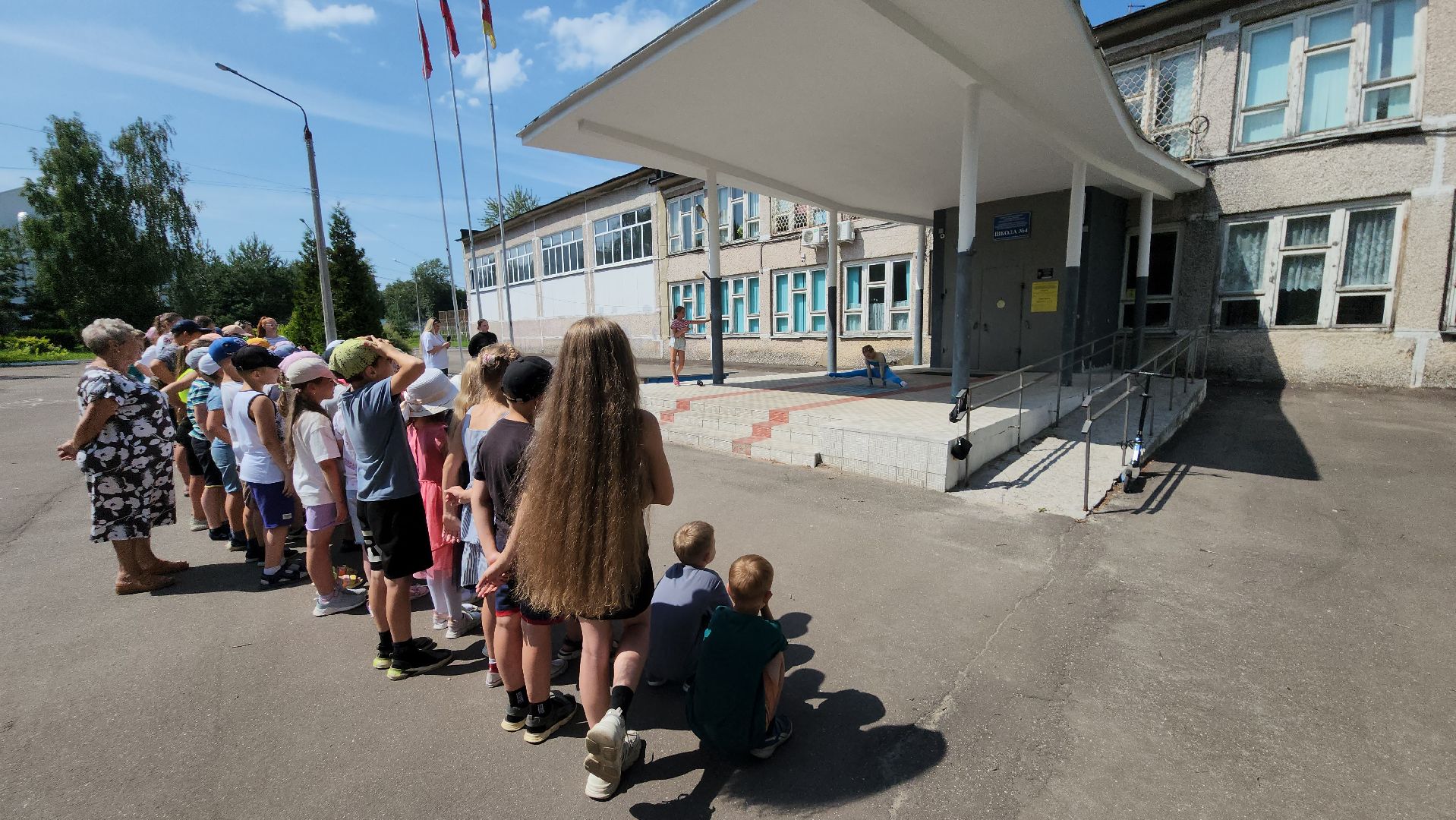 егорьевск, дети, лагерь, лето, линейка, отдых,