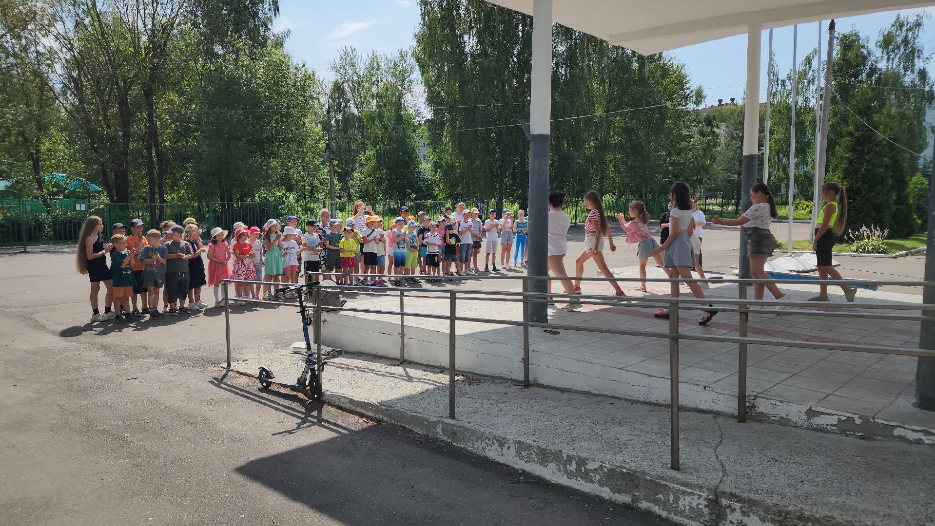 егорьевск, дети, лагерь, лето, линейка, отдых,