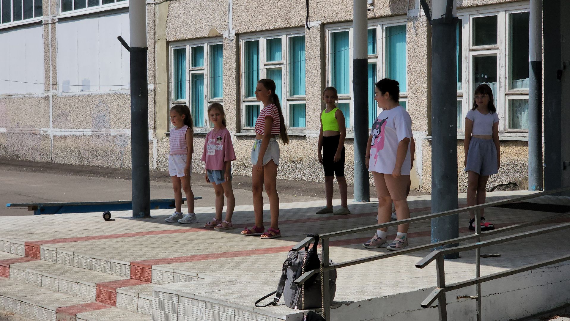 егорьевск, дети, лагерь, лето, линейка, отдых,