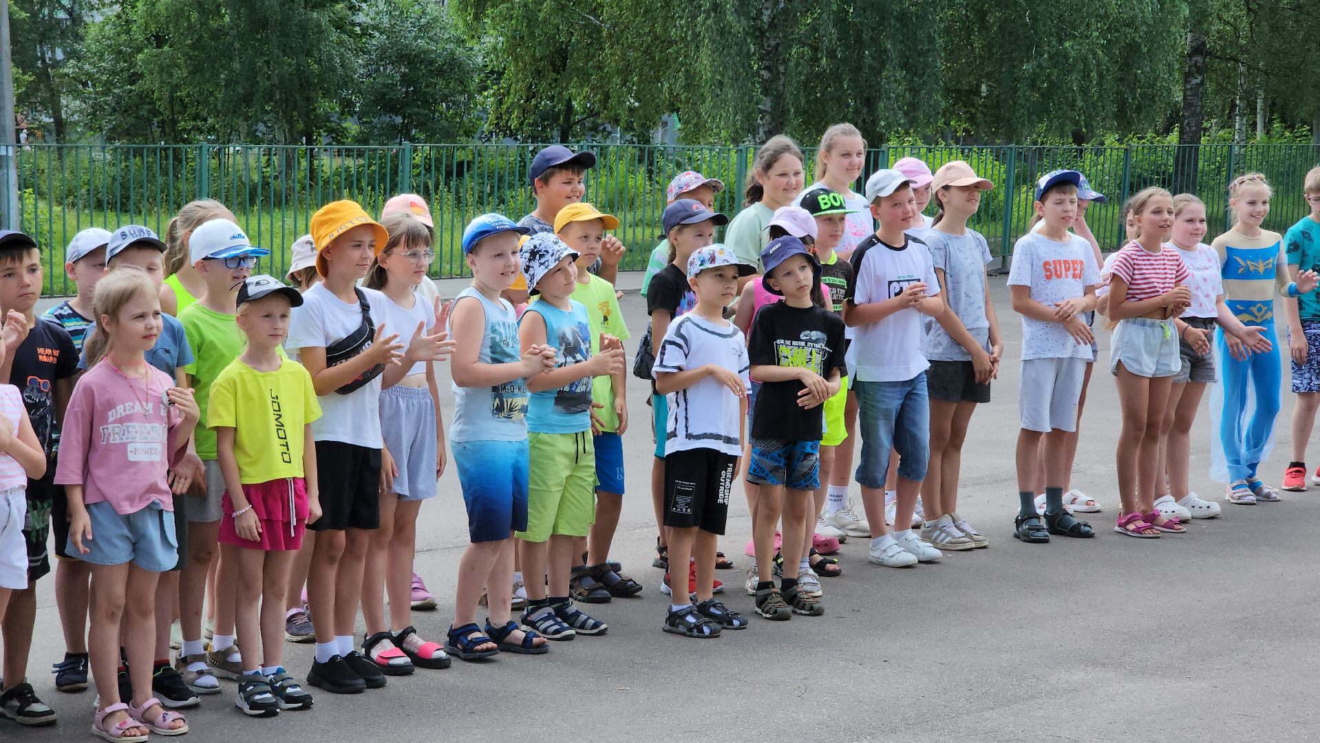 егорьевск, дети, лагерь, лето, линейка, отдых,