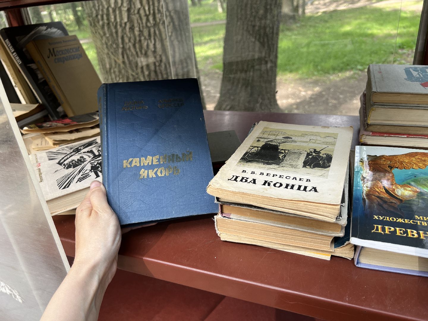 химки, культура, парк, буккроссинг, обмен книгами,