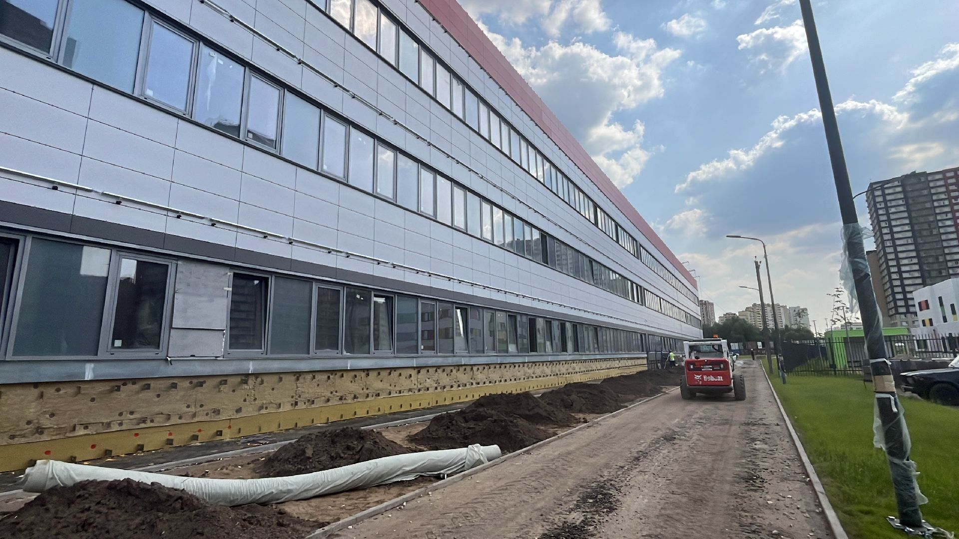 новая школа, школа 1500 мест, строительство школы,