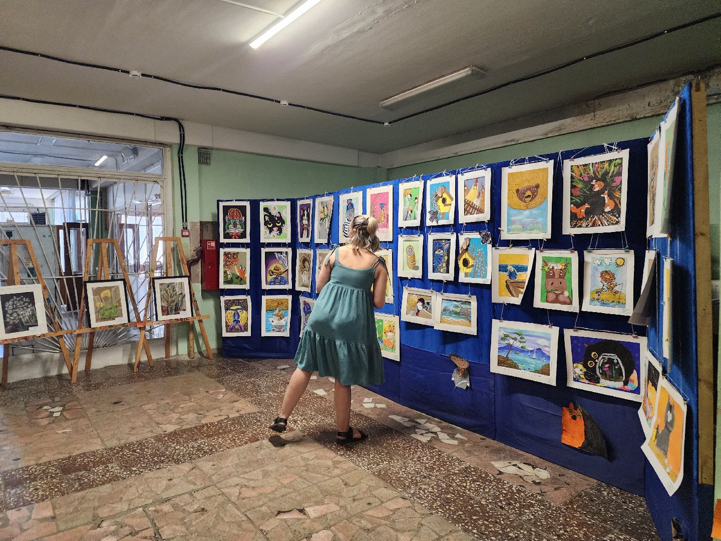 ногинск, молзино, сдк молзино, сельский дом культуры, общество, жители, дети, выставка, богородский городский округ,