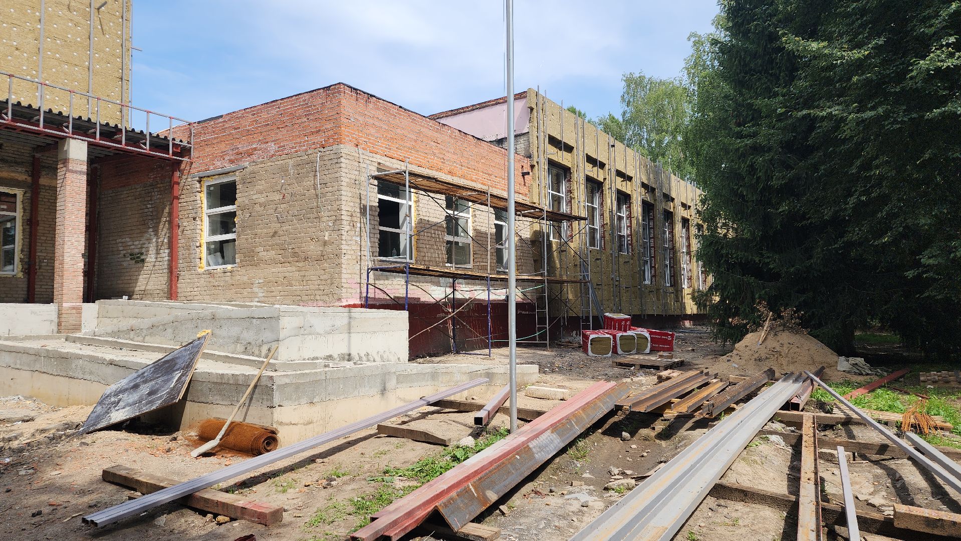 пушкино, ремонт школы, капитальный ремонт, дети, образование, строительные работы,отделочные работы,