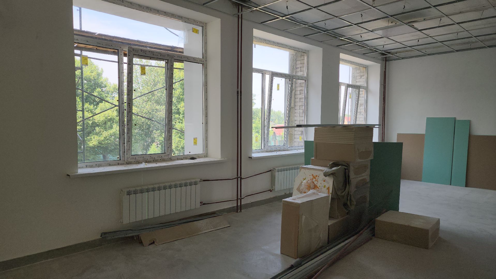 пушкино, ремонт школы, капитальный ремонт, дети, образование, строительные работы,отделочные работы,