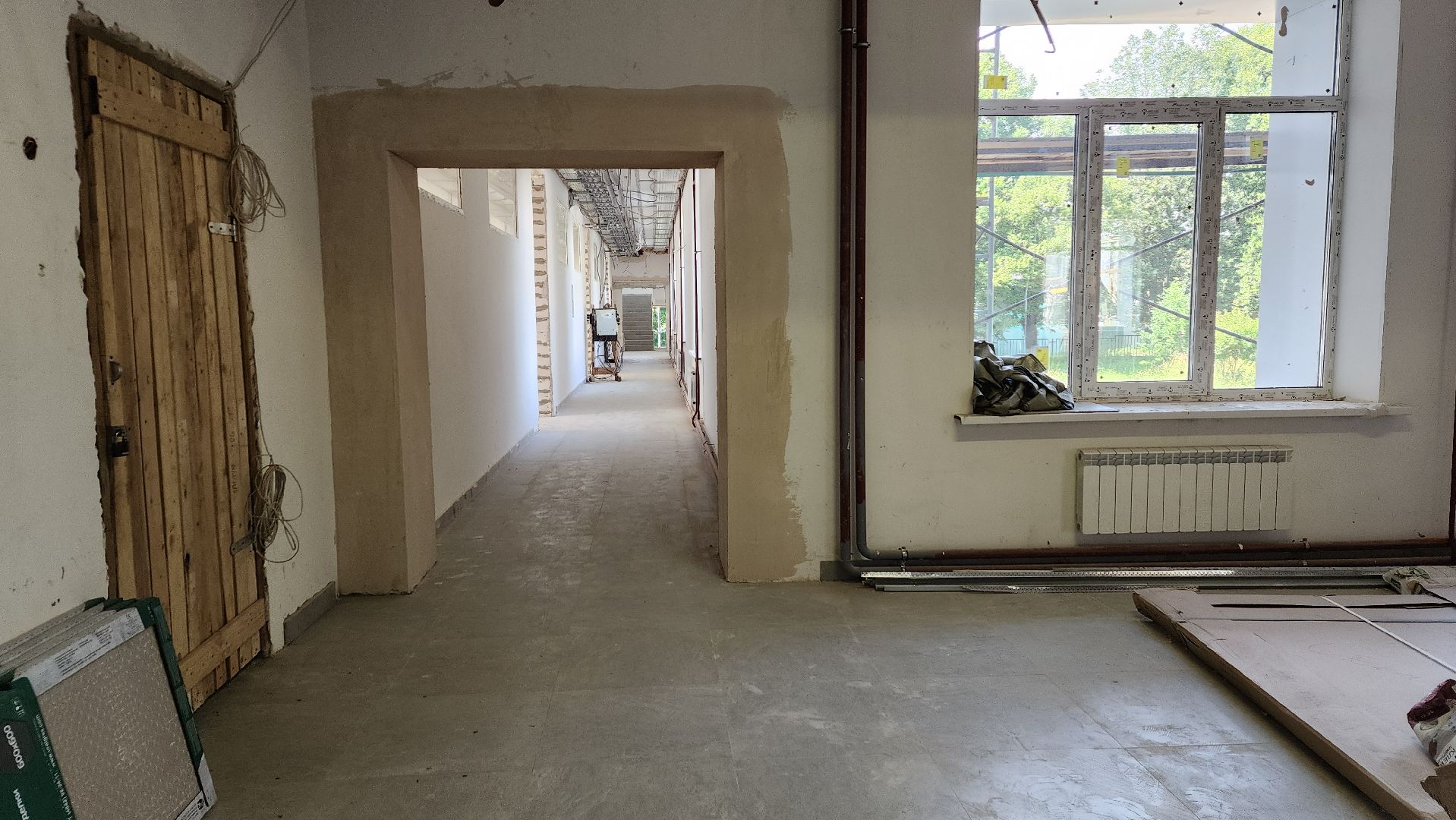 пушкино, ремонт школы, капитальный ремонт, дети, образование, строительные работы,отделочные работы,