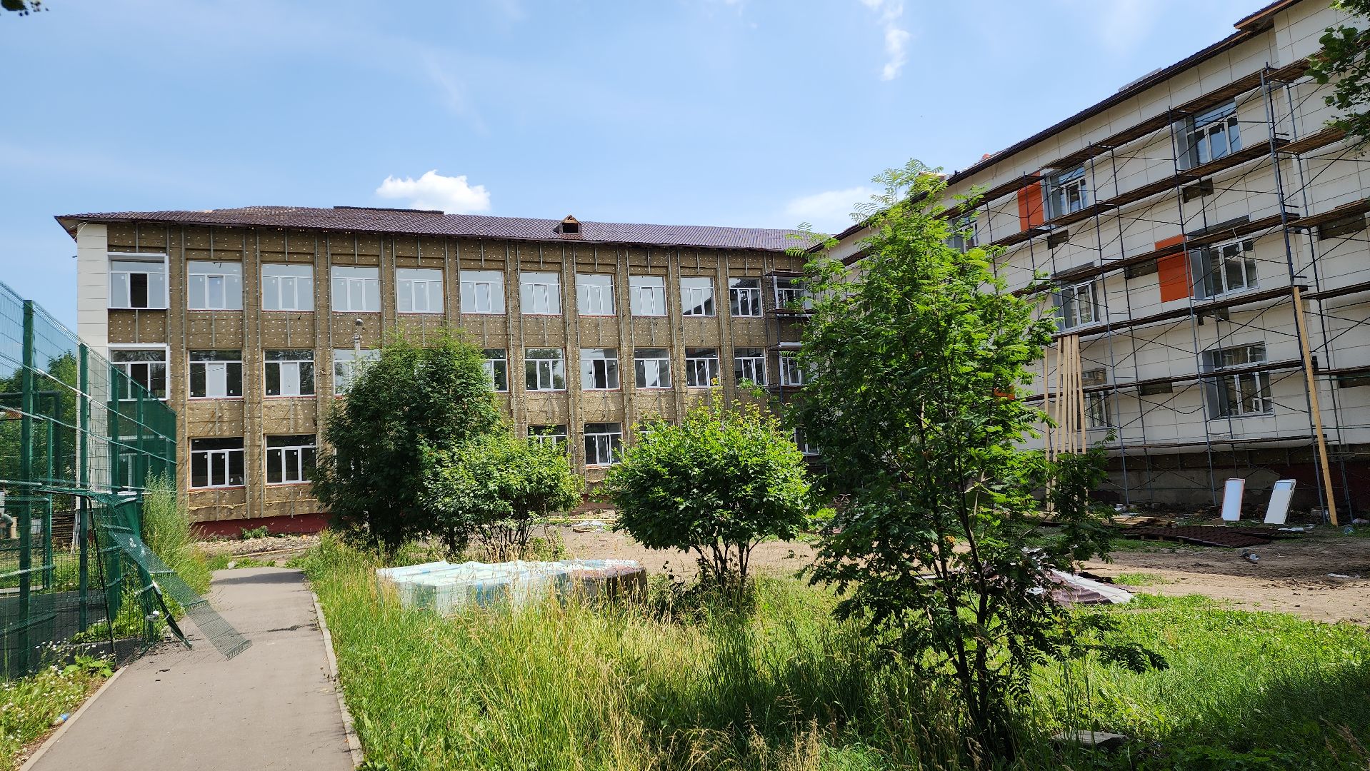 пушкино, ремонт школы, капитальный ремонт, дети, образование, строительные работы,отделочные работы,