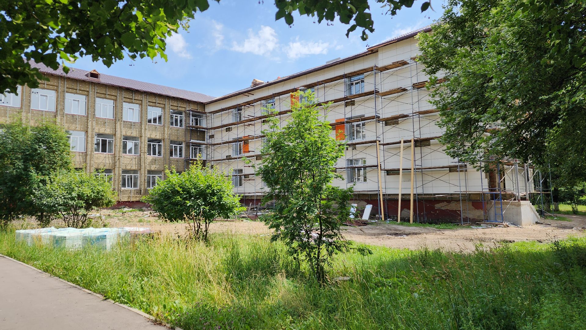 пушкино, ремонт школы, капитальный ремонт, дети, образование, строительные работы,отделочные работы,