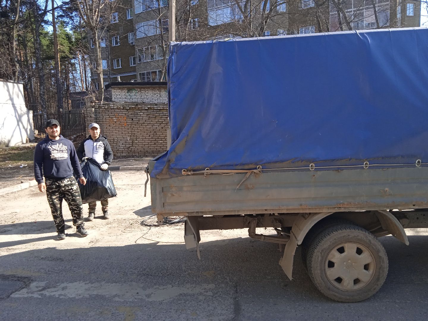 мусор, навал, отходы, контейнерная, площадка