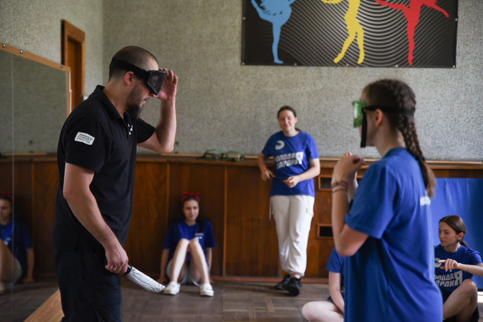 Бронницы, молодая гвардия подмосковья, Самооборона, Мастер-класс по самообороне,