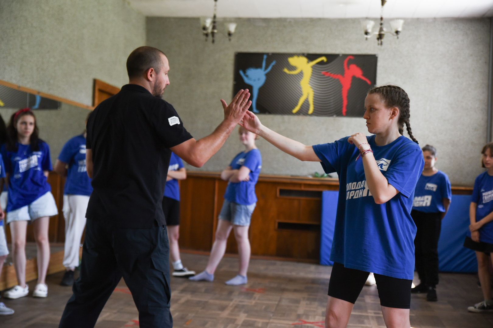 Бронницы, молодая гвардия подмосковья, Самооборона, Мастер-класс по самообороне,