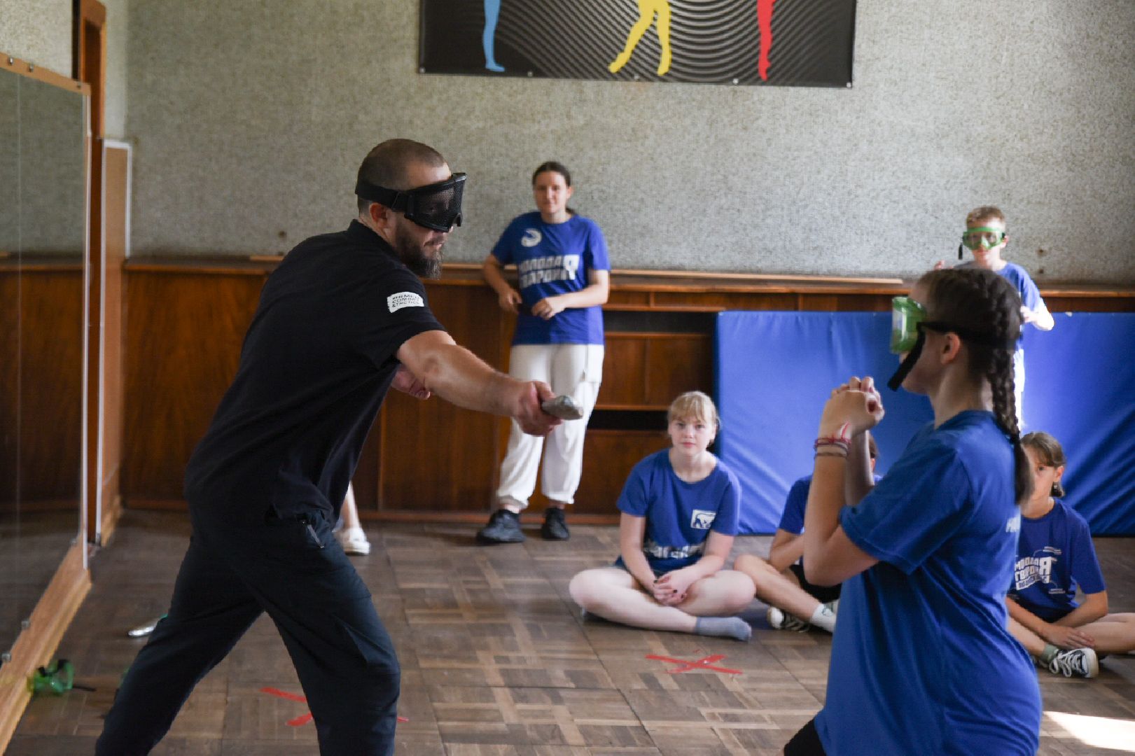 Бронницы, молодая гвардия подмосковья, Самооборона, Мастер-класс по самообороне,