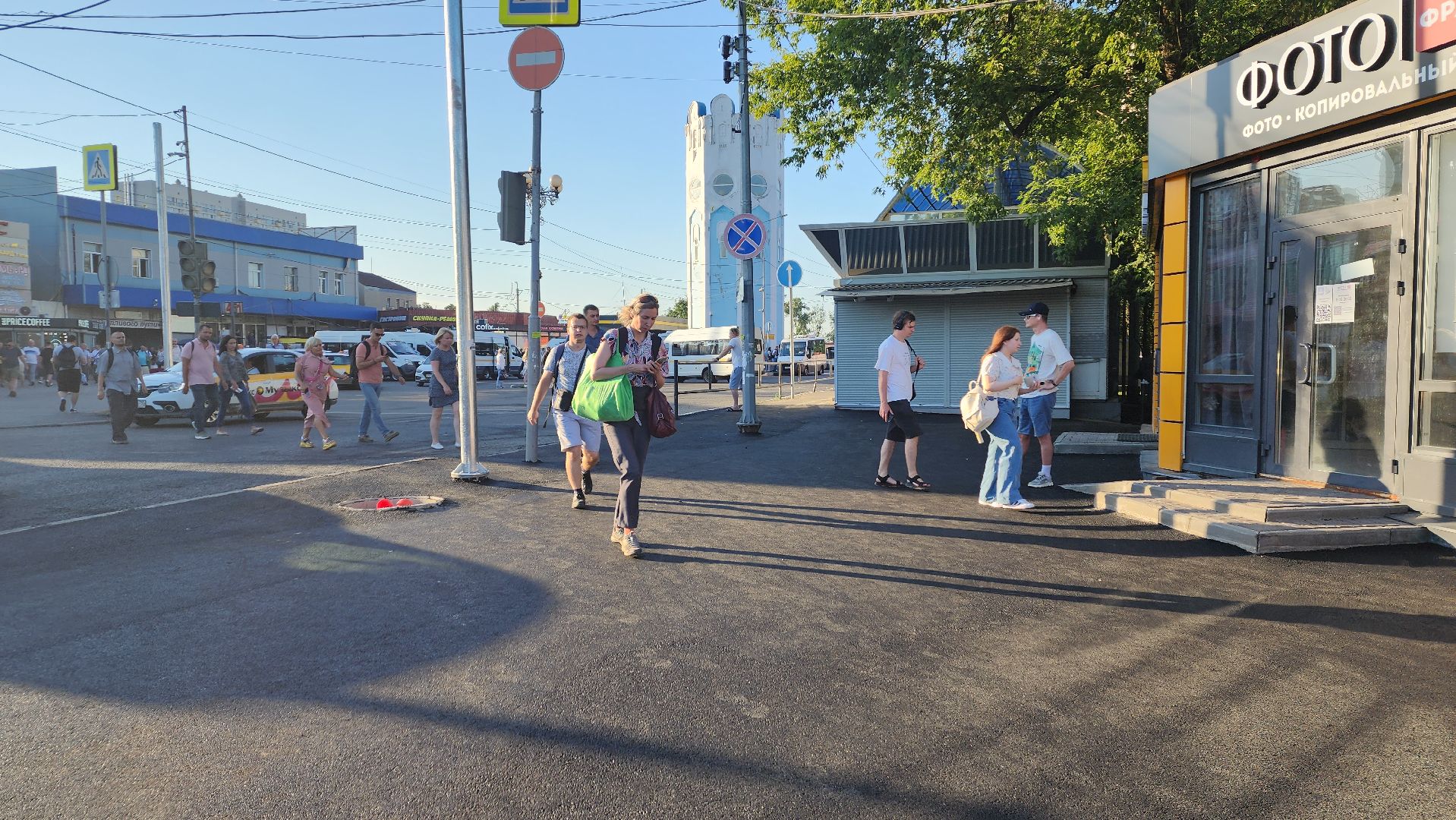 пушкино, проспект, дорожный ремонт, асфальтирование дорог, разметка дороги,