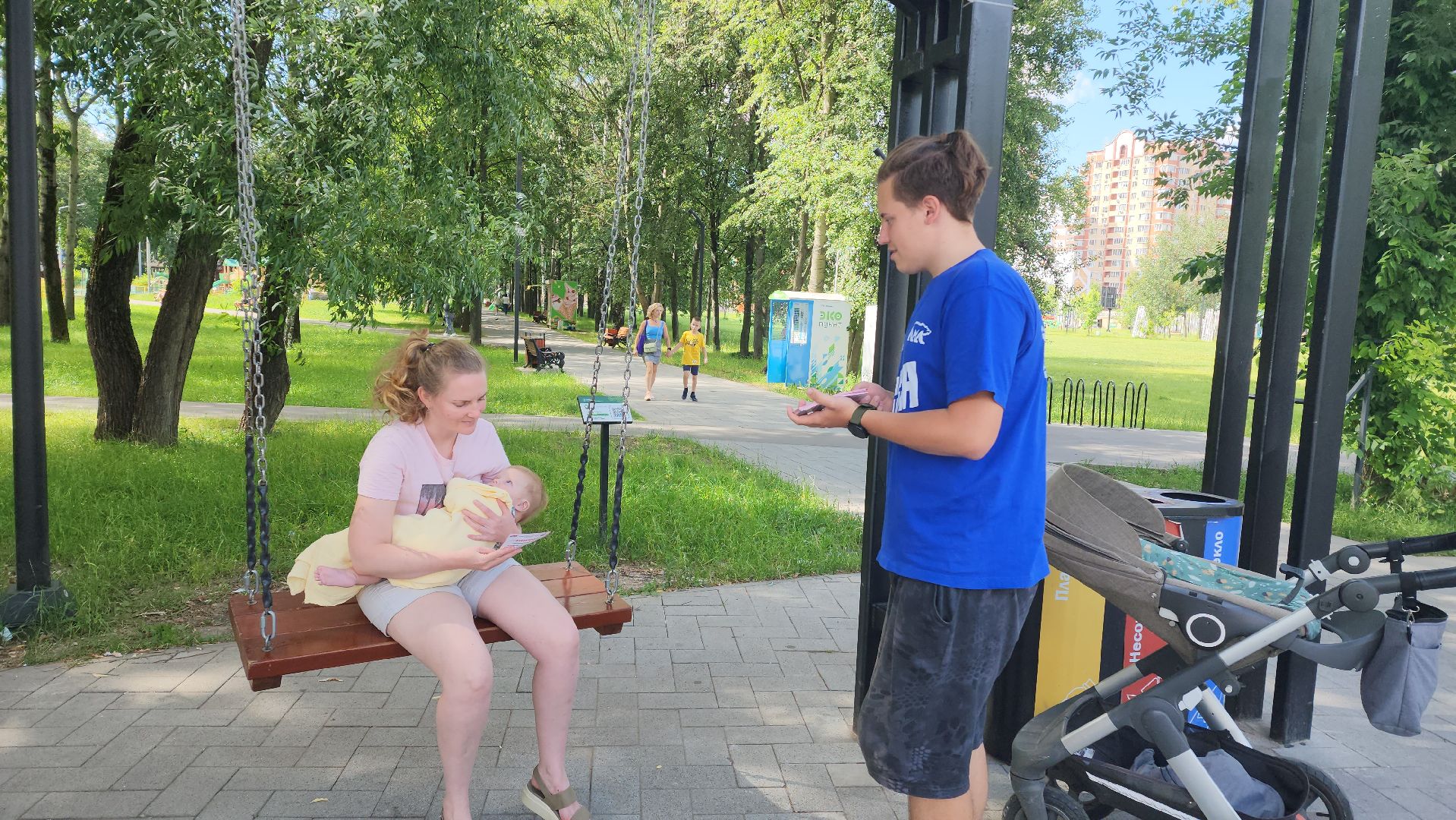 молодая гвардия подмосковья, Долгопрудный, Акция, Дети,