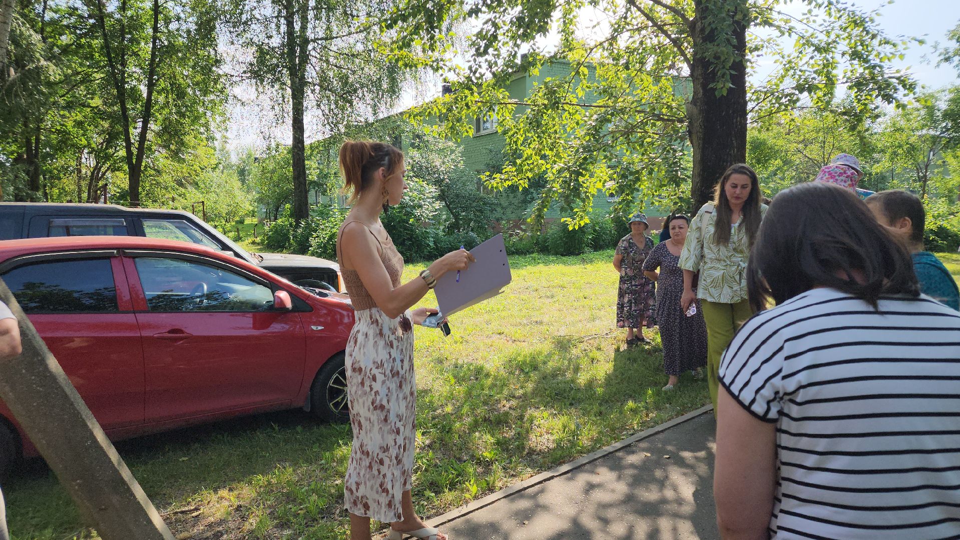 егорьевск, улица, красная, парковка, парковки, ремонт, строительство, благоустровйство,