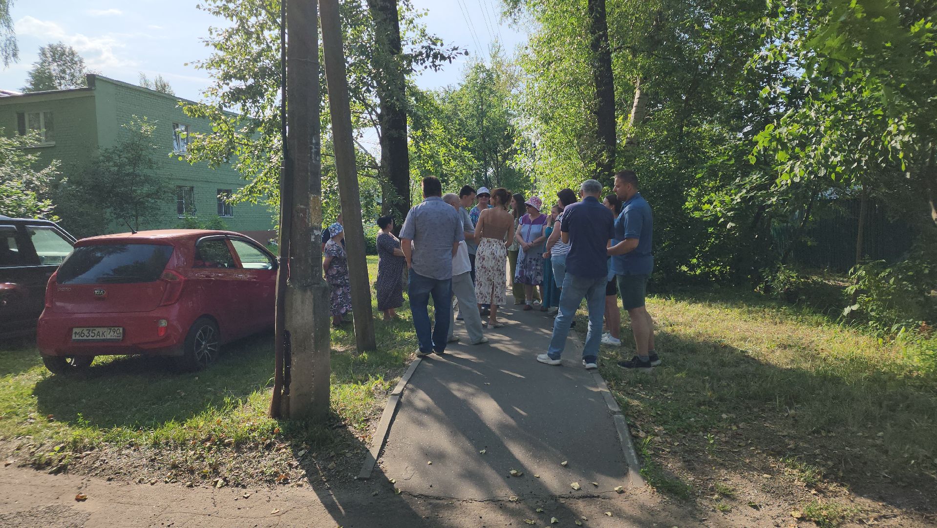 егорьевск, улица, красная, парковка, парковки, ремонт, строительство, благоустровйство,