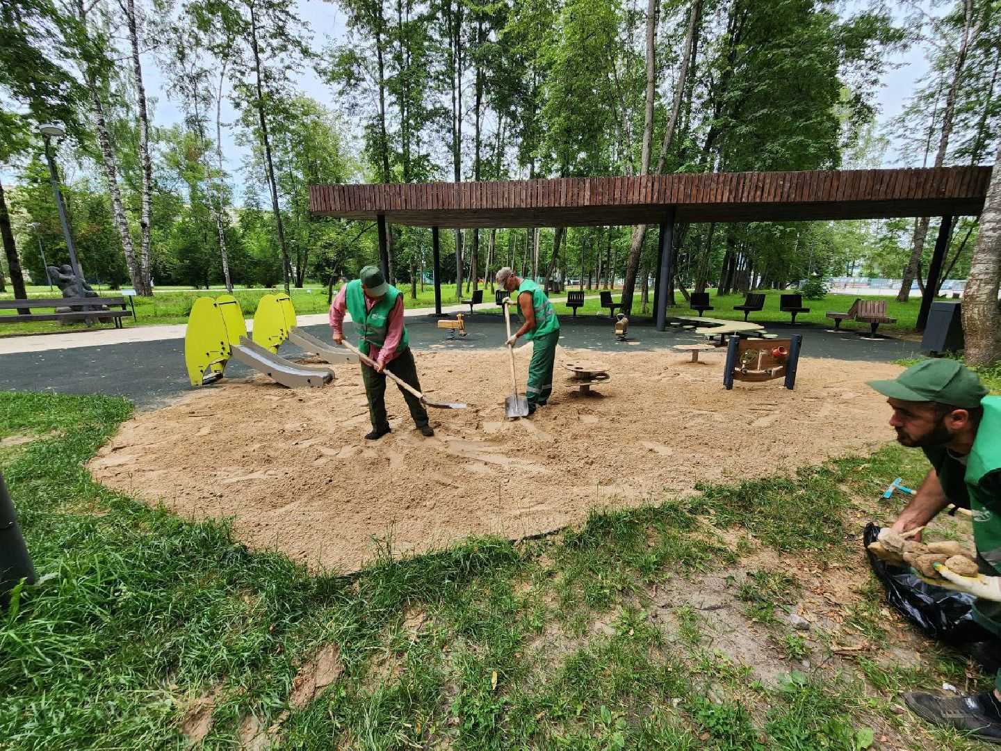 Солнечногорск, Благоустройство, детская площадка, городской парк, Жители,