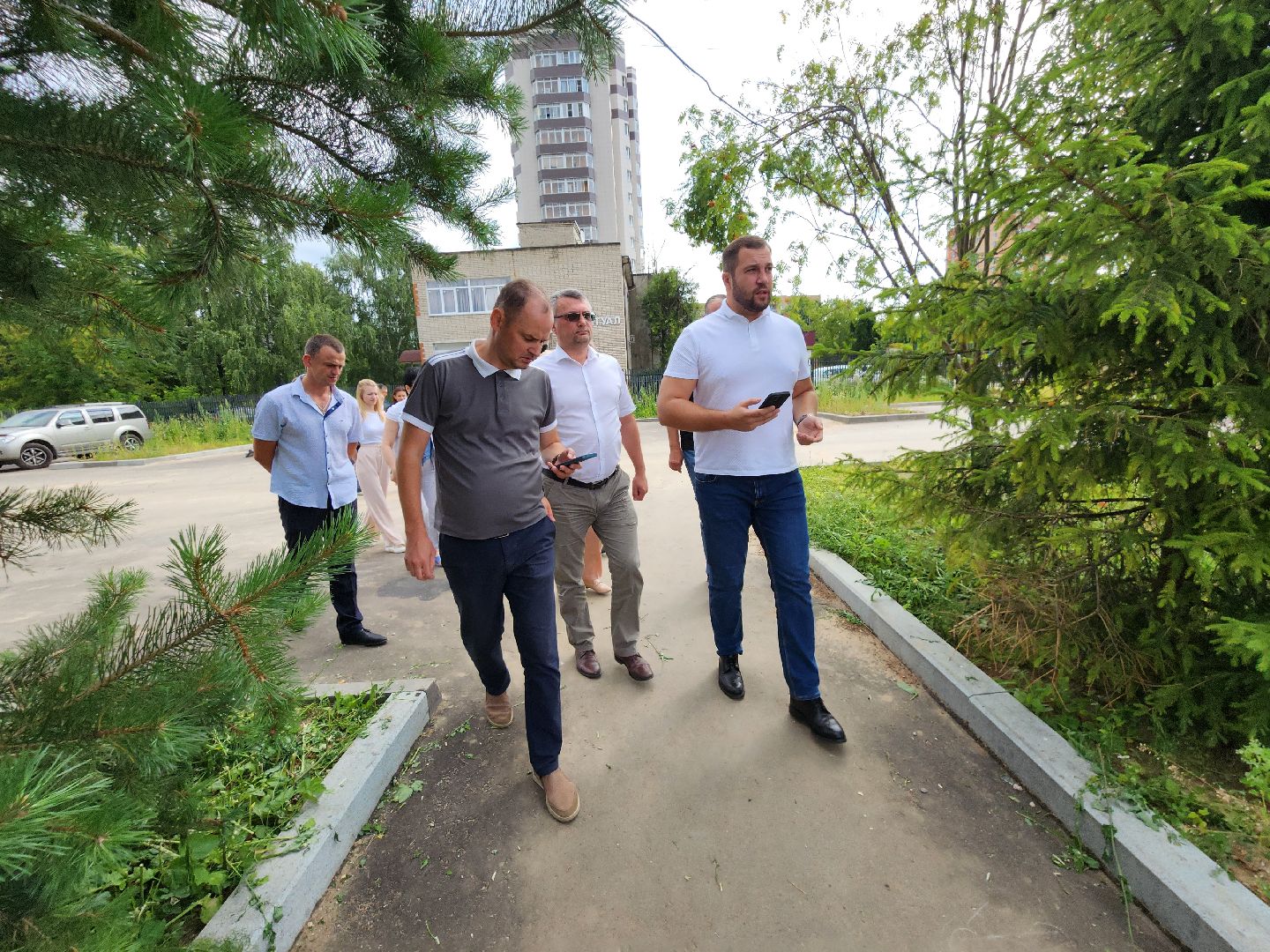 Чехов, стадион Гидросталь, реконструкция, капитальный ремонт, госпрограмма Спорт Подмосковья, проверка, мониторинг, глава округа, Михаил Собакин,