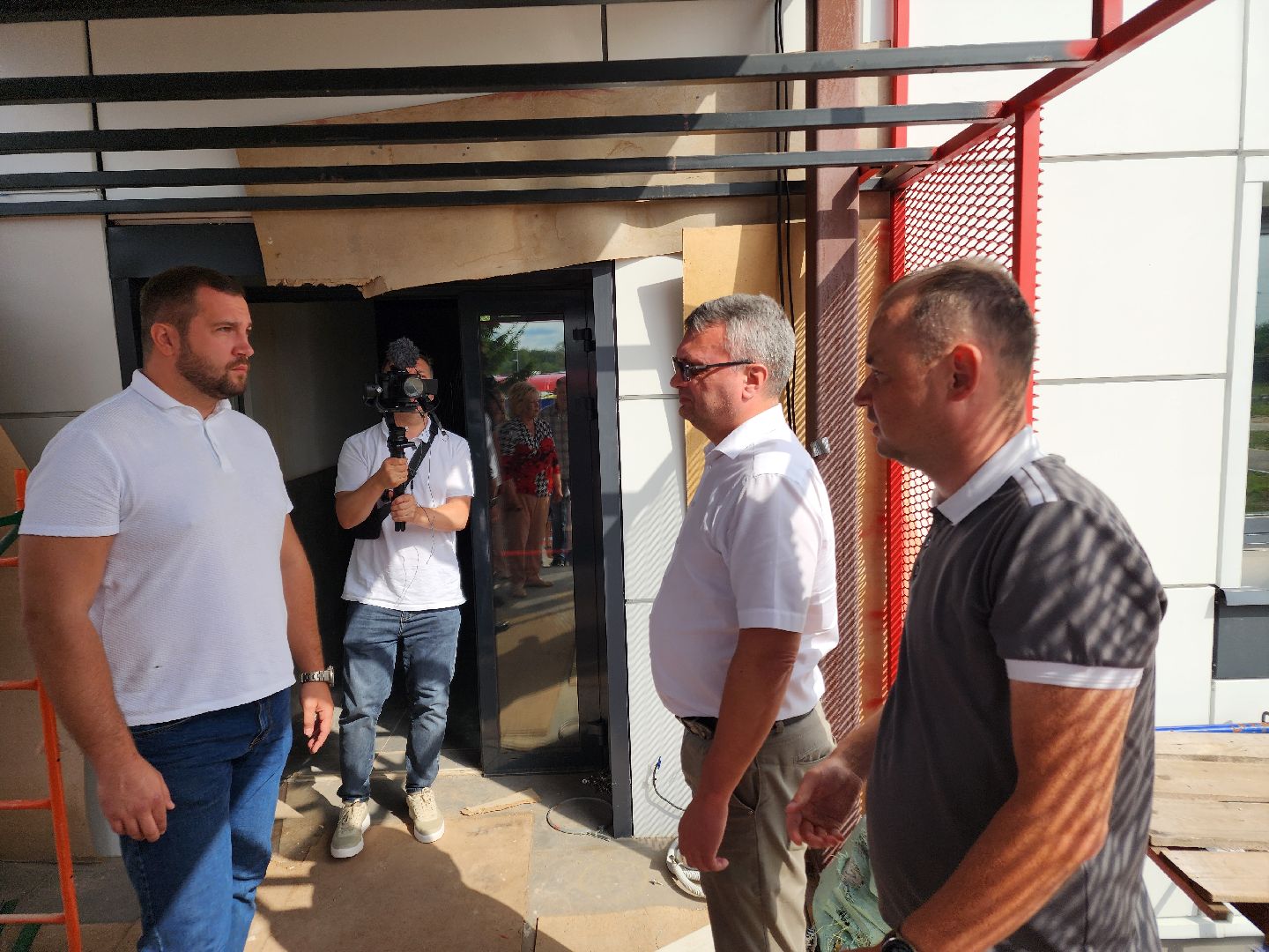 Чехов, стадион Гидросталь, реконструкция, капитальный ремонт, госпрограмма Спорт Подмосковья, проверка, мониторинг, глава округа, Михаил Собакин,