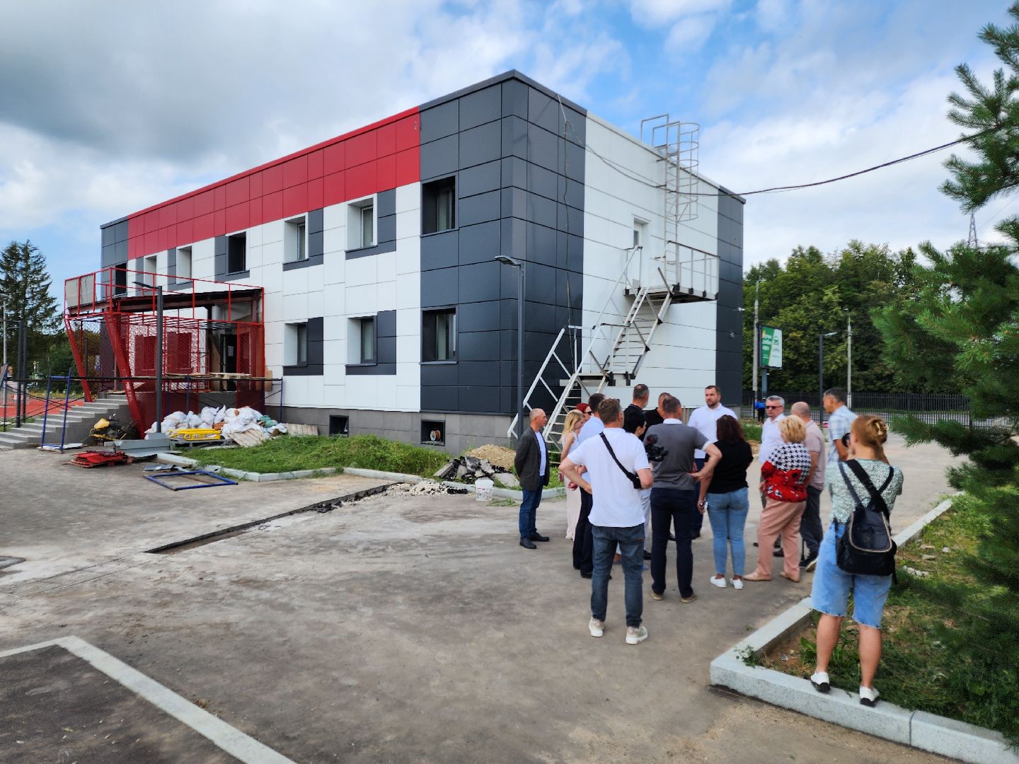 Чехов, стадион Гидросталь, реконструкция, капитальный ремонт, госпрограмма Спорт Подмосковья, проверка, мониторинг, глава округа, Михаил Собакин,