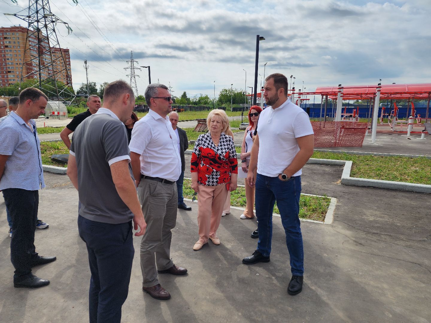 Чехов, стадион Гидросталь, реконструкция, капитальный ремонт, госпрограмма Спорт Подмосковья, проверка, мониторинг, глава округа, Михаил Собакин,