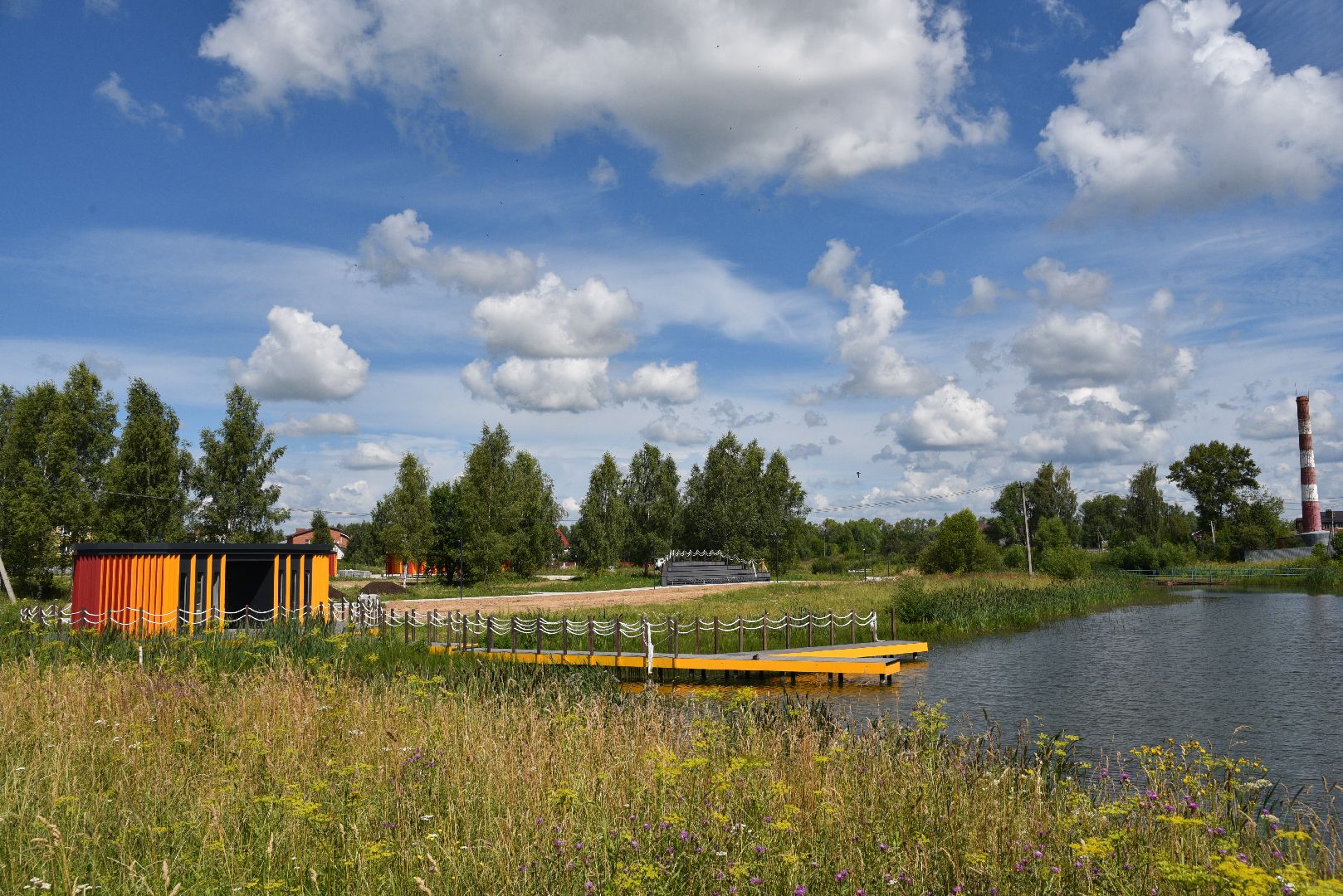 лотошино, формирование комфортной городской среды, программа губернатора, благоустройство, красный ручей,