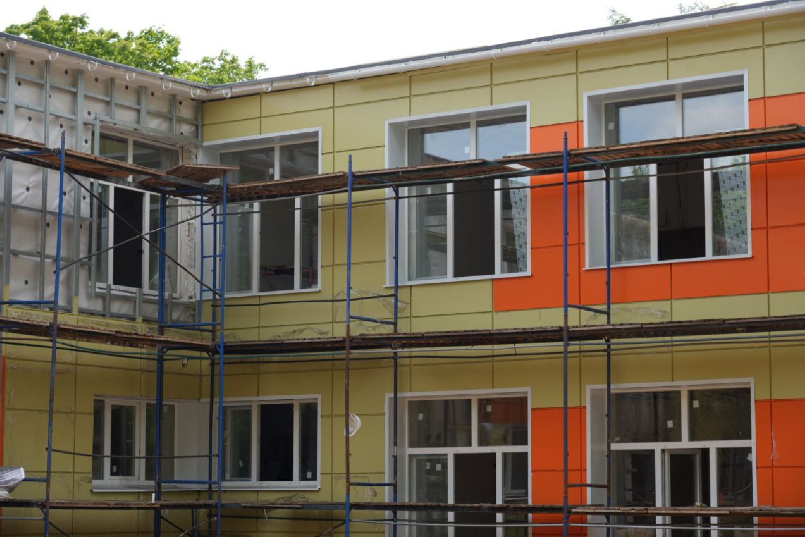 Детский сад, Капитальный ремонт, Строительство, Хотьково,