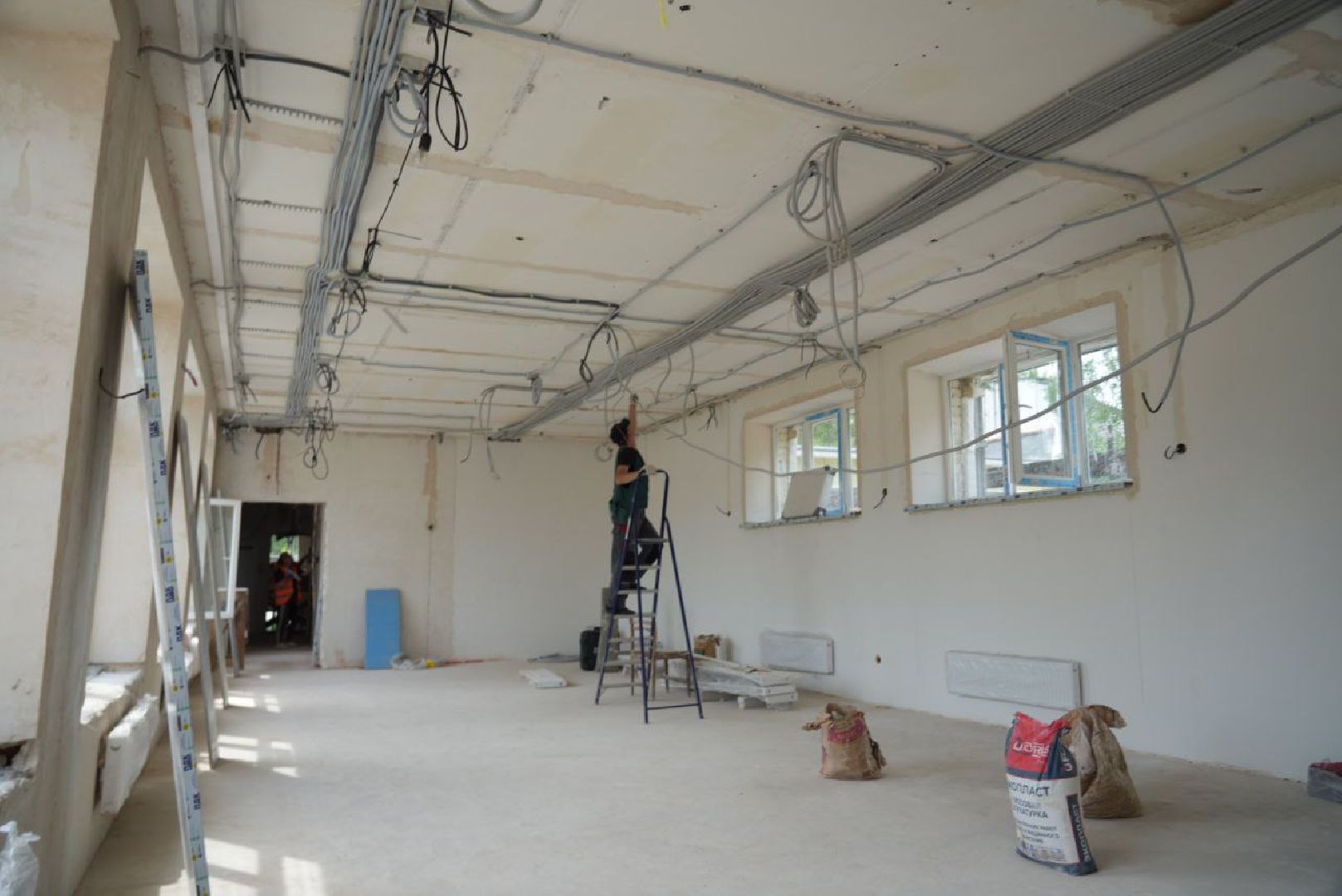 Детский сад, Капитальный ремонт, Строительство, Хотьково,