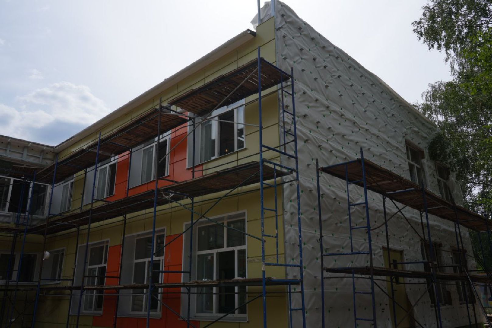 Детский сад, Капитальный ремонт, Строительство, Хотьково,