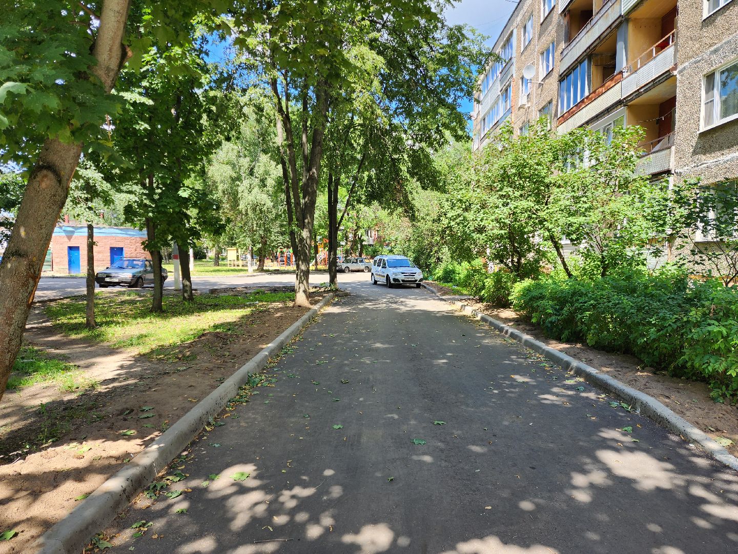 раменское, благоустройство, комплексное благоустройство дворов, поселок Ильинский улица Островского,