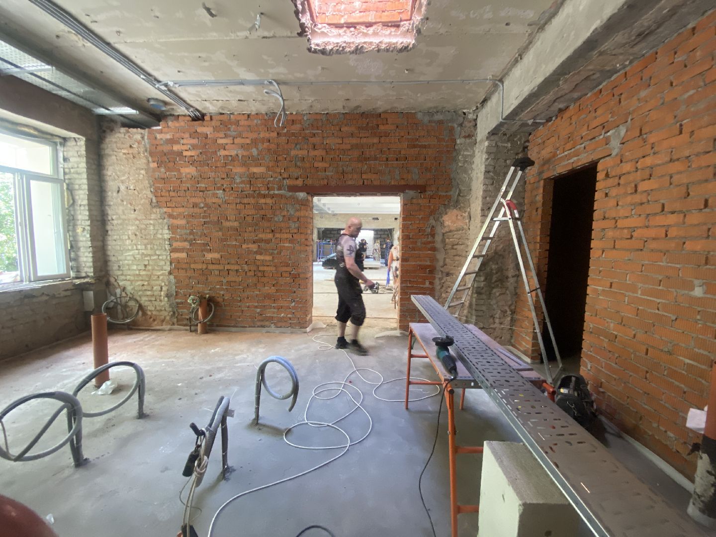 школа им АС Попова, власиха капремонт домов, Власиха поповка, капитальный ремонт школы попова, Новый учебный год 2024,