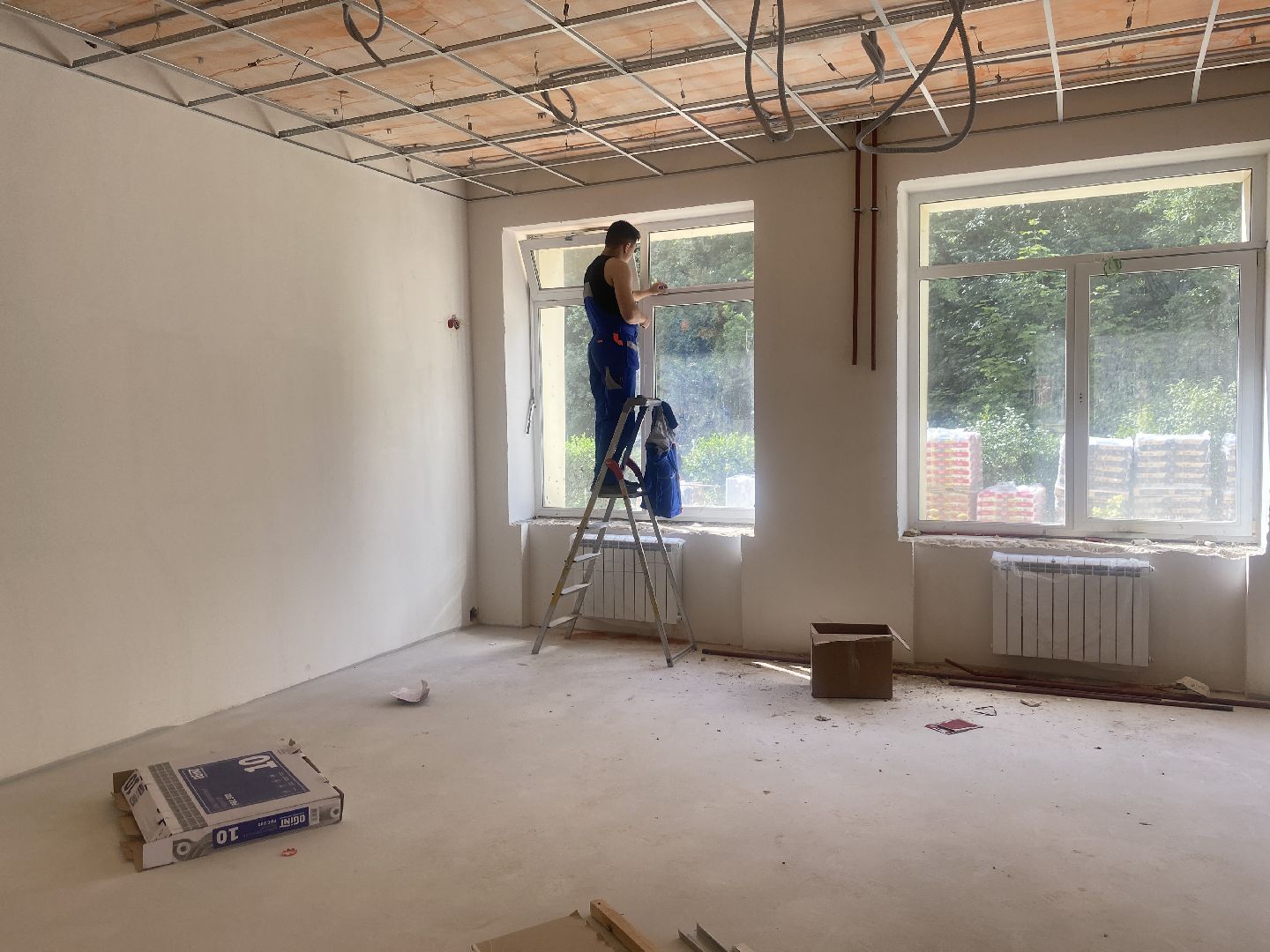 школа им АС Попова, власиха капремонт домов, Власиха поповка, капитальный ремонт школы попова, Новый учебный год 2024,