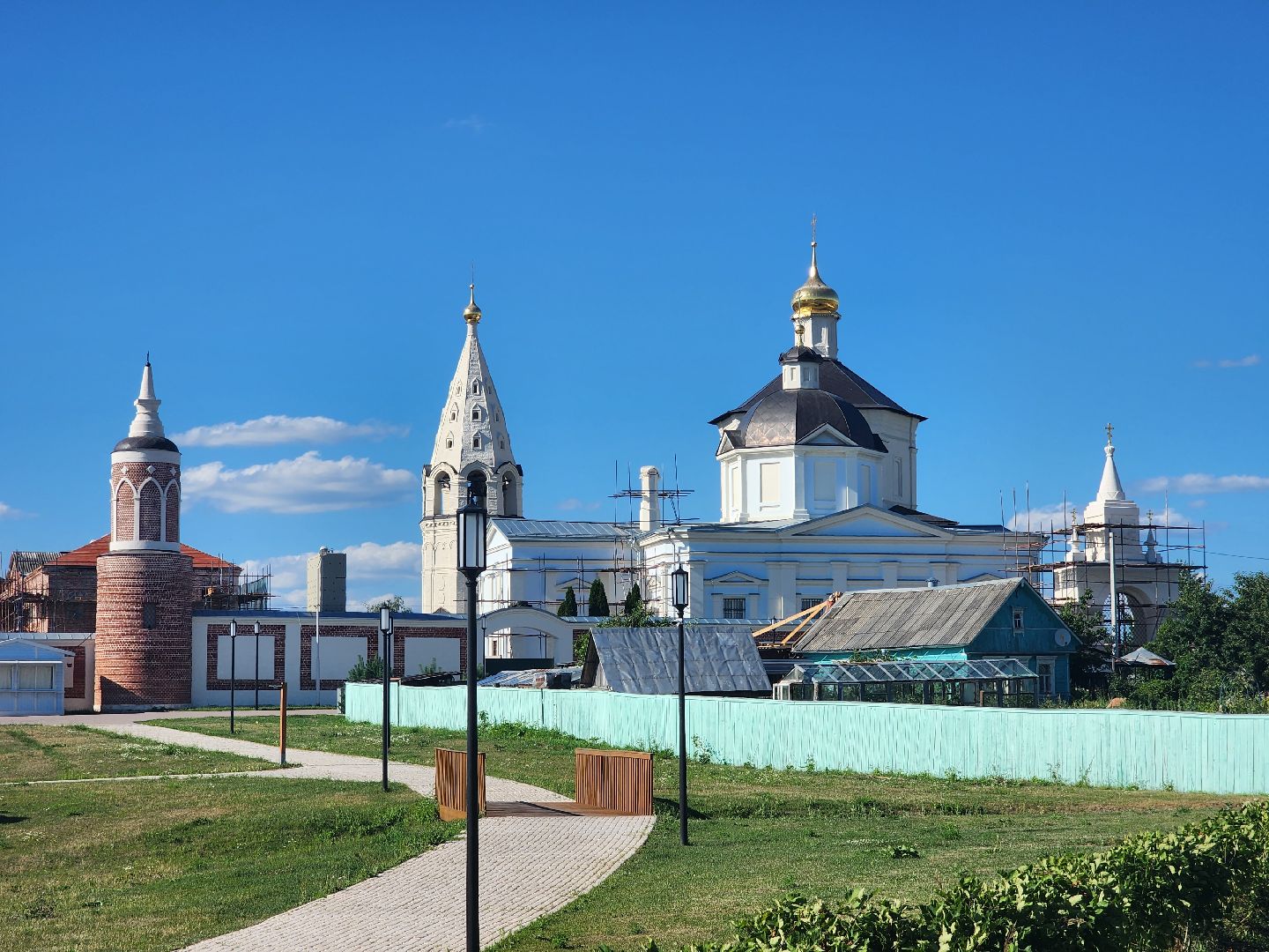 Коломна, монастырь, реставрация,