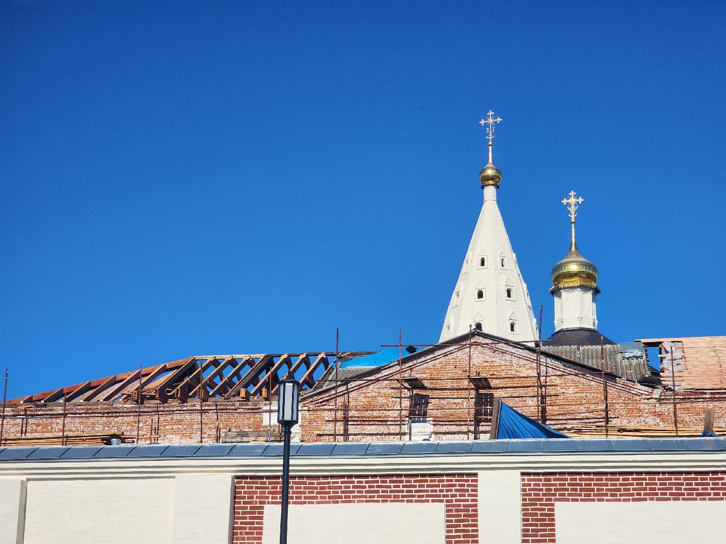 Коломна, монастырь, реставрация,