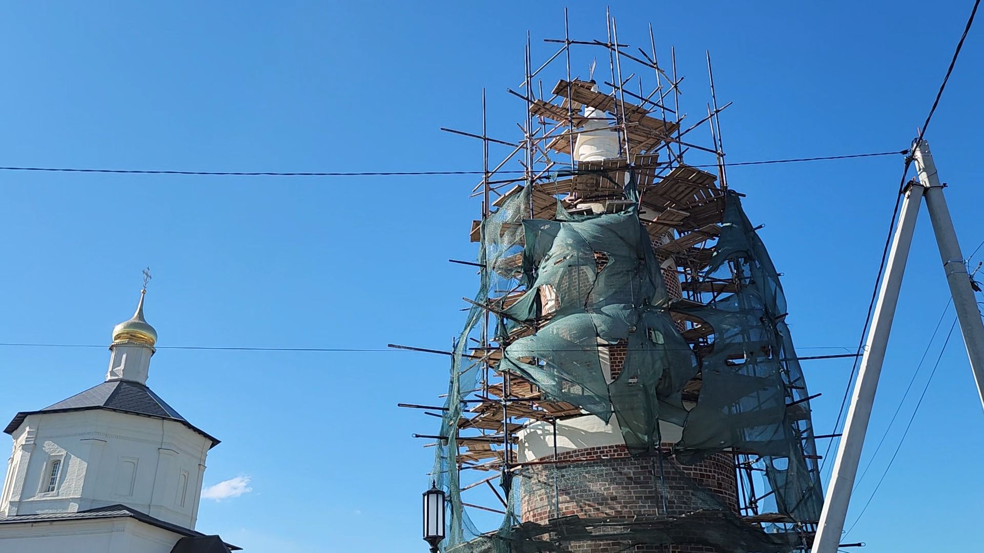 Коломна, монастырь, реставрация,