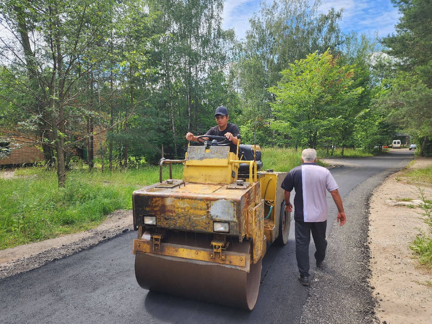 красноармейск, г.о. пушкинский, ремонот, дороги,