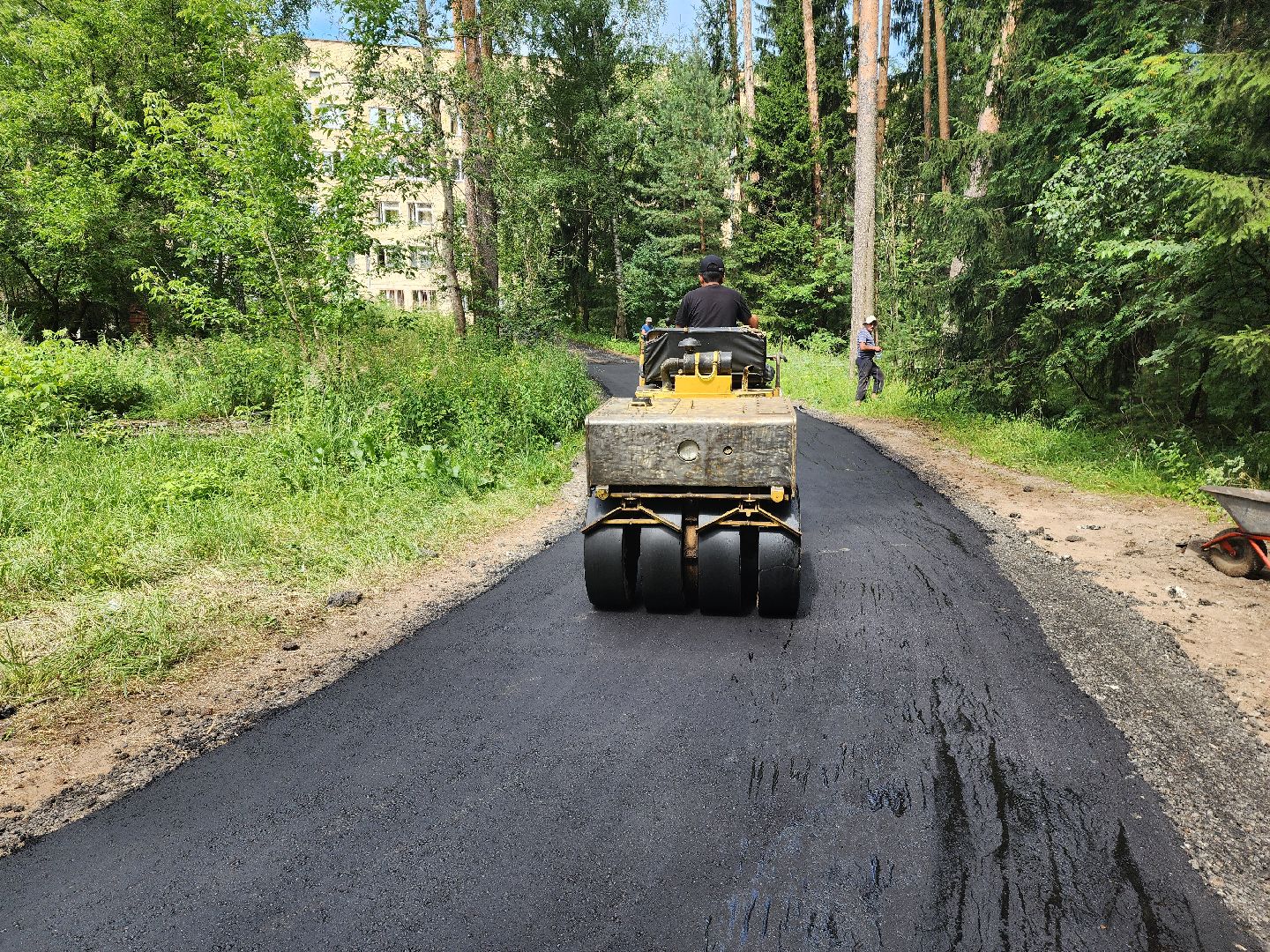 красноармейск, г.о. пушкинский, ремонот, дороги,